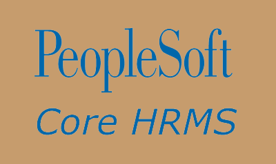 PeopleSoft HRMS Training