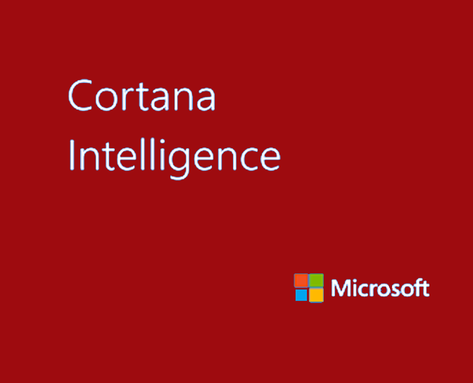 Microsoft Cortana Intelligence